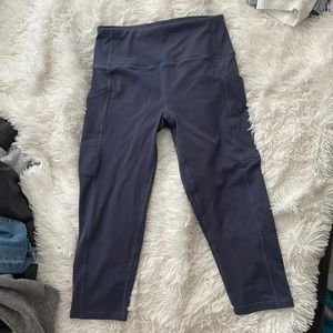 Grey athletic capri’s